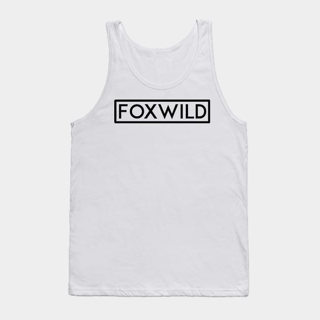 Foxwild Tank Top by Bernesemountaindogstuff